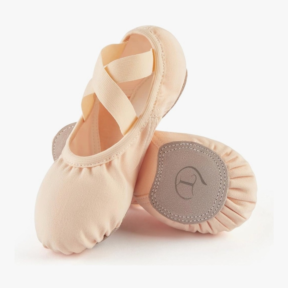 Phineein Toddler/Kid Canvas Pro Stretch Ballet Shoes